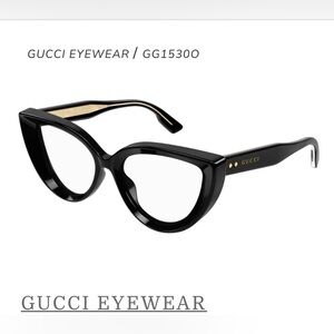 Gucci NWOT Cat eye glasses frames. NWOT